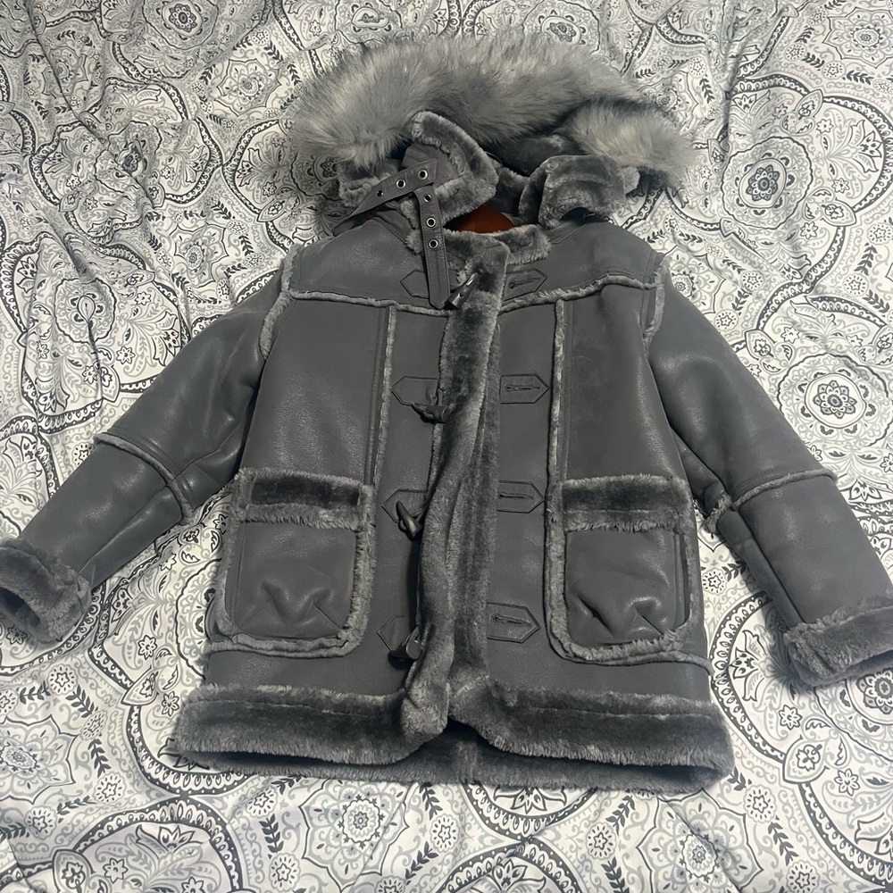 Jordan Craig shearling kids coat - Unisex